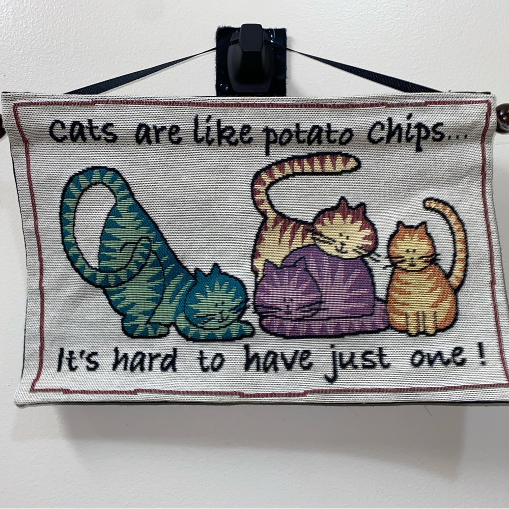 Vintage Cat Sign